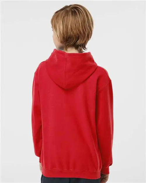 Tultex 320y Youth Hooded Sweatshirt - Red