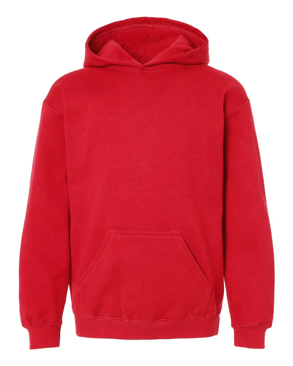 Tultex 320y Youth Hooded Sweatshirt - Red - Xs