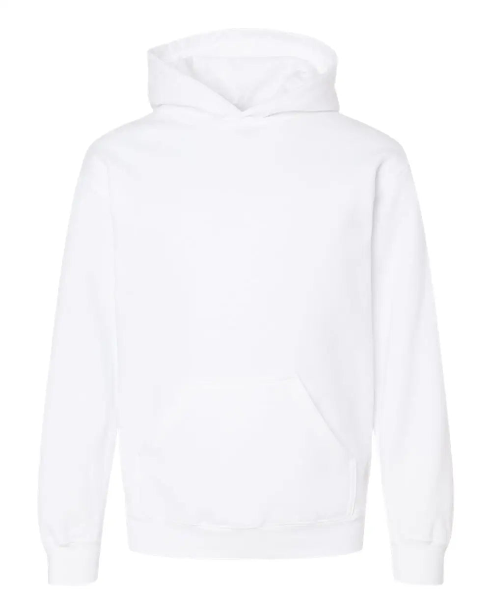 Tultex 320y Youth Hooded Sweatshirt - White - Xs