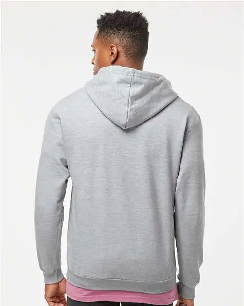 Tultex 331 Full-zip Hooded Sweatshirt - Heather Gray