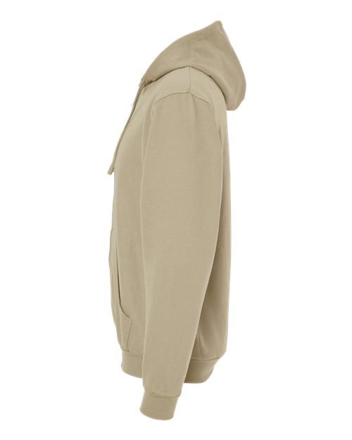 Tultex 331 Full-zip Hooded Sweatshirt - Sand
