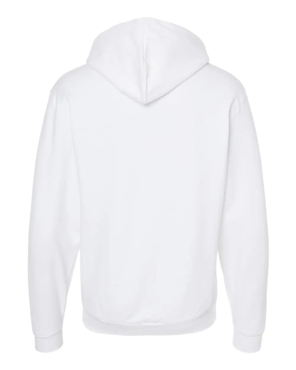 Tultex 331 Full-zip Hooded Sweatshirt - White - Adult Xs