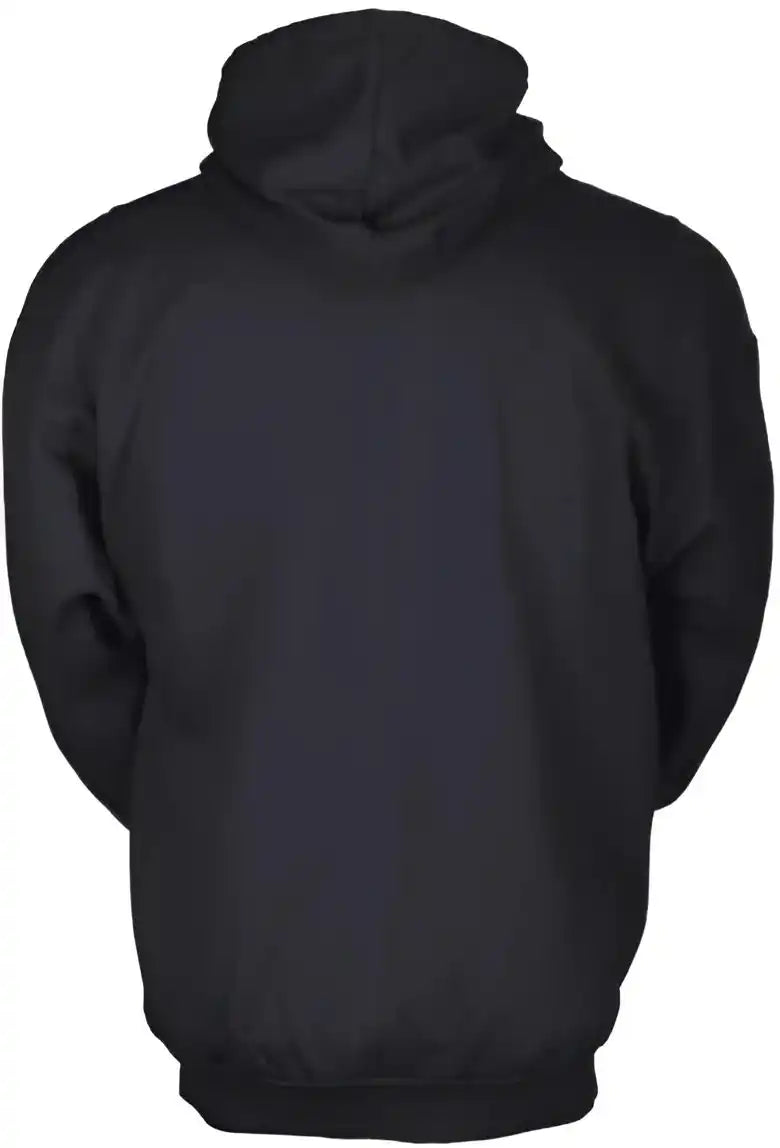 Tultex 331 Unisex Full Zip Hooded Sweatshirt Black