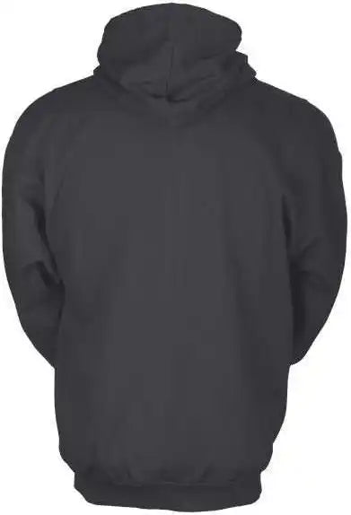 Tultex 331 Unisex Full Zip Hooded Sweatshirt Heather Graphite