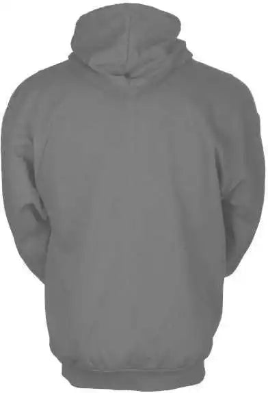 Tultex 331 Unisex Full Zip Hooded Sweatshirt Heather Grey