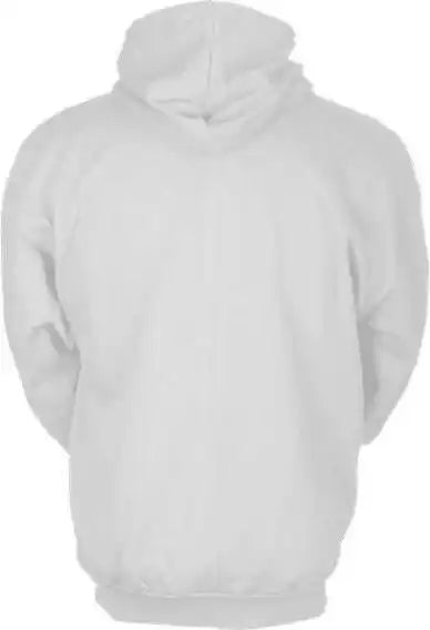 Tultex 331 Unisex Full Zip Hooded Sweatshirt White