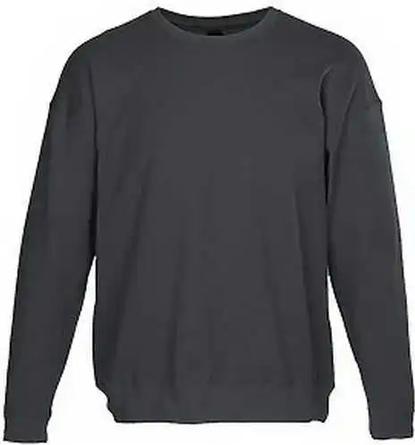Tultex 340 Unisex Fleece Crewneck Sweatshirt Charcoal