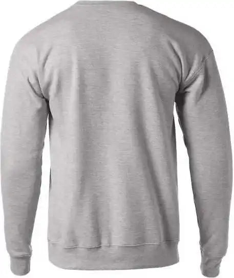 Tultex 340 Unisex Fleece Crewneck Sweatshirt Heather Grey