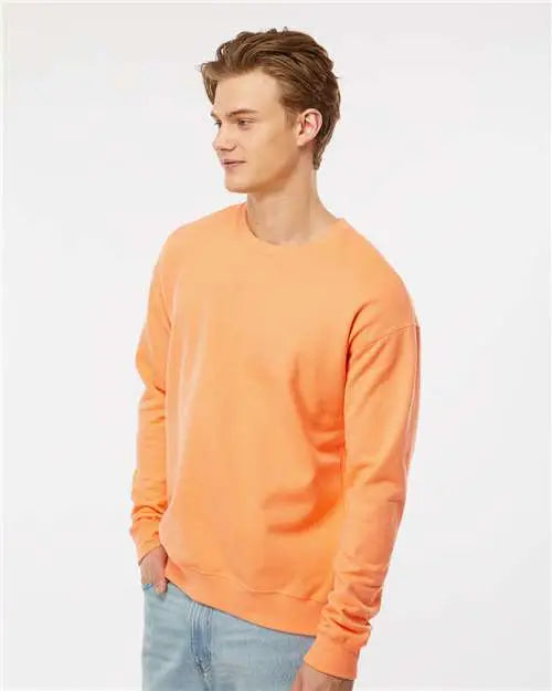 Tultex 340m Fleece Crewneck Sweatshirt - 340 - Cantaloupe