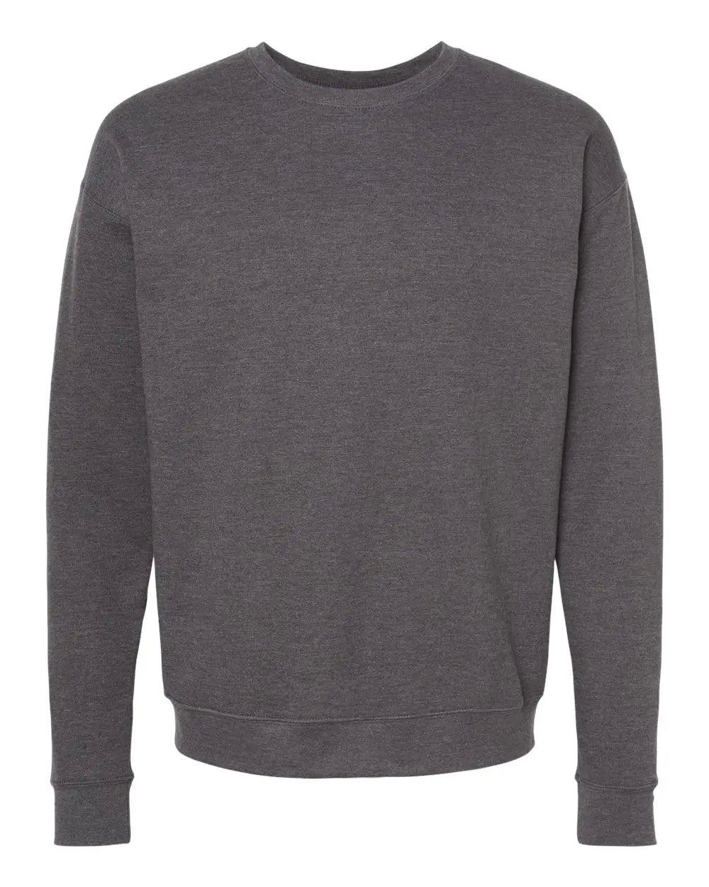 Tultex 340m Fleece Crewneck Sweatshirt - 340 - Heather Charcoal