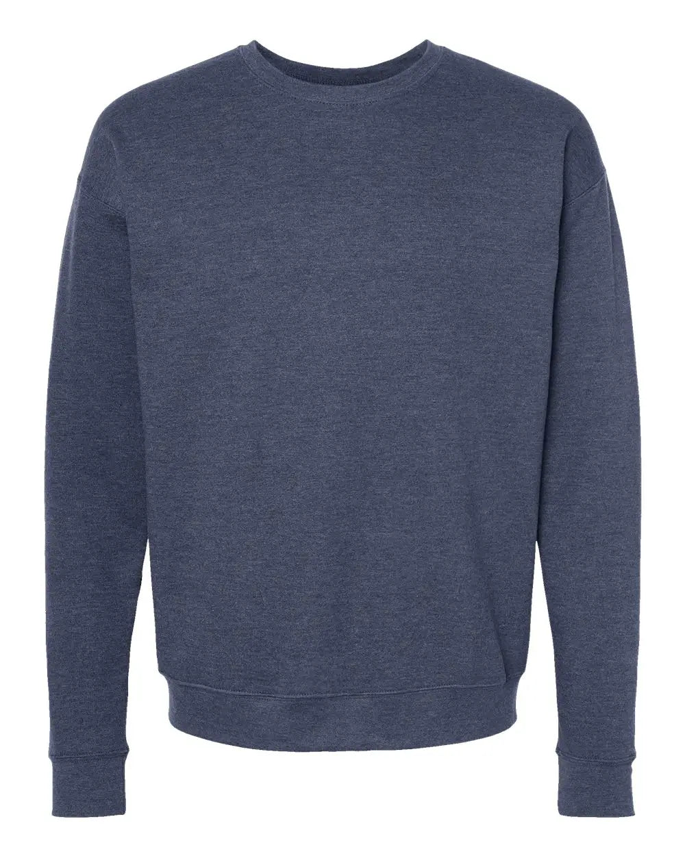 Tultex 340m Fleece Crewneck Sweatshirt - 340 - Heather Denim - Adult Xs