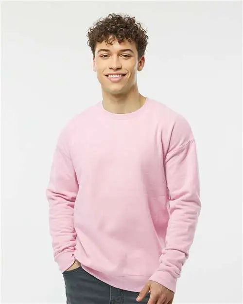 Tultex 340m Fleece Crewneck Sweatshirt - 340 - Light Pink