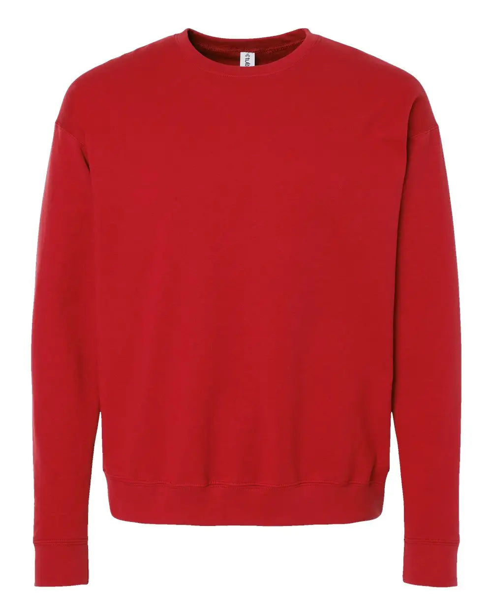 Tultex 340m Fleece Crewneck Sweatshirt - 340 - Red - Adult Xs