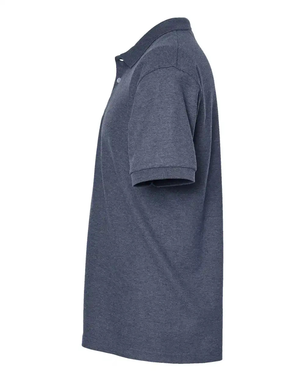 Tultex 400m 50/50 Sport Pique Polo - 400 - Heather Navy