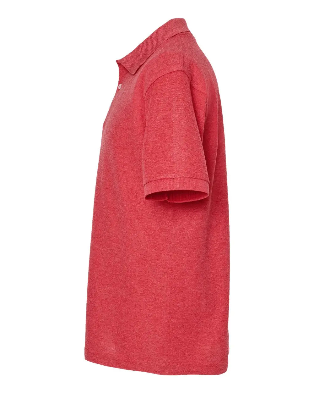 Tultex 400m 50/50 Sport Pique Polo - 400 - Heather Red