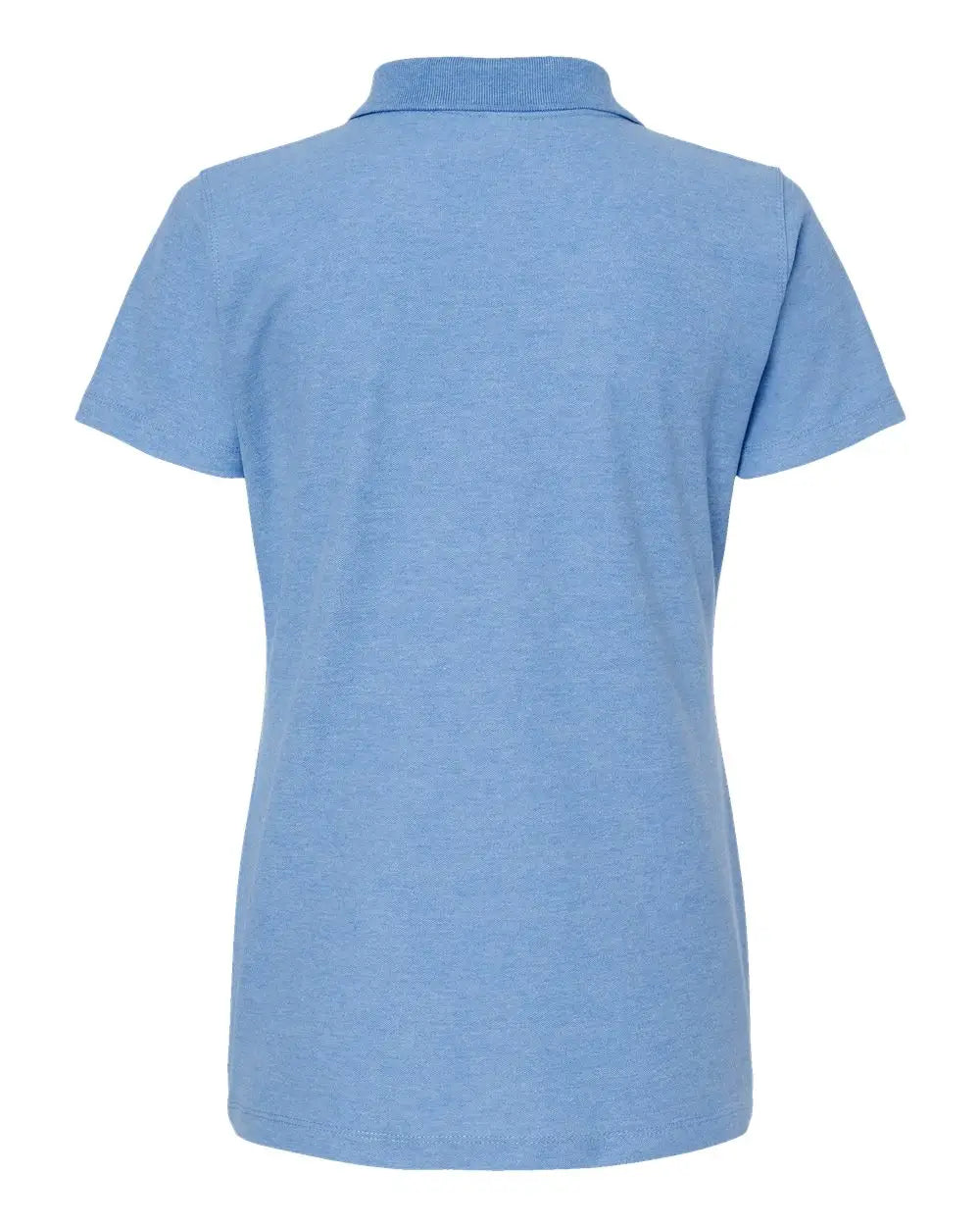 Tultex 401m Women’s 50/50 Sport Pique Polo - 401 - Heather Light Blue