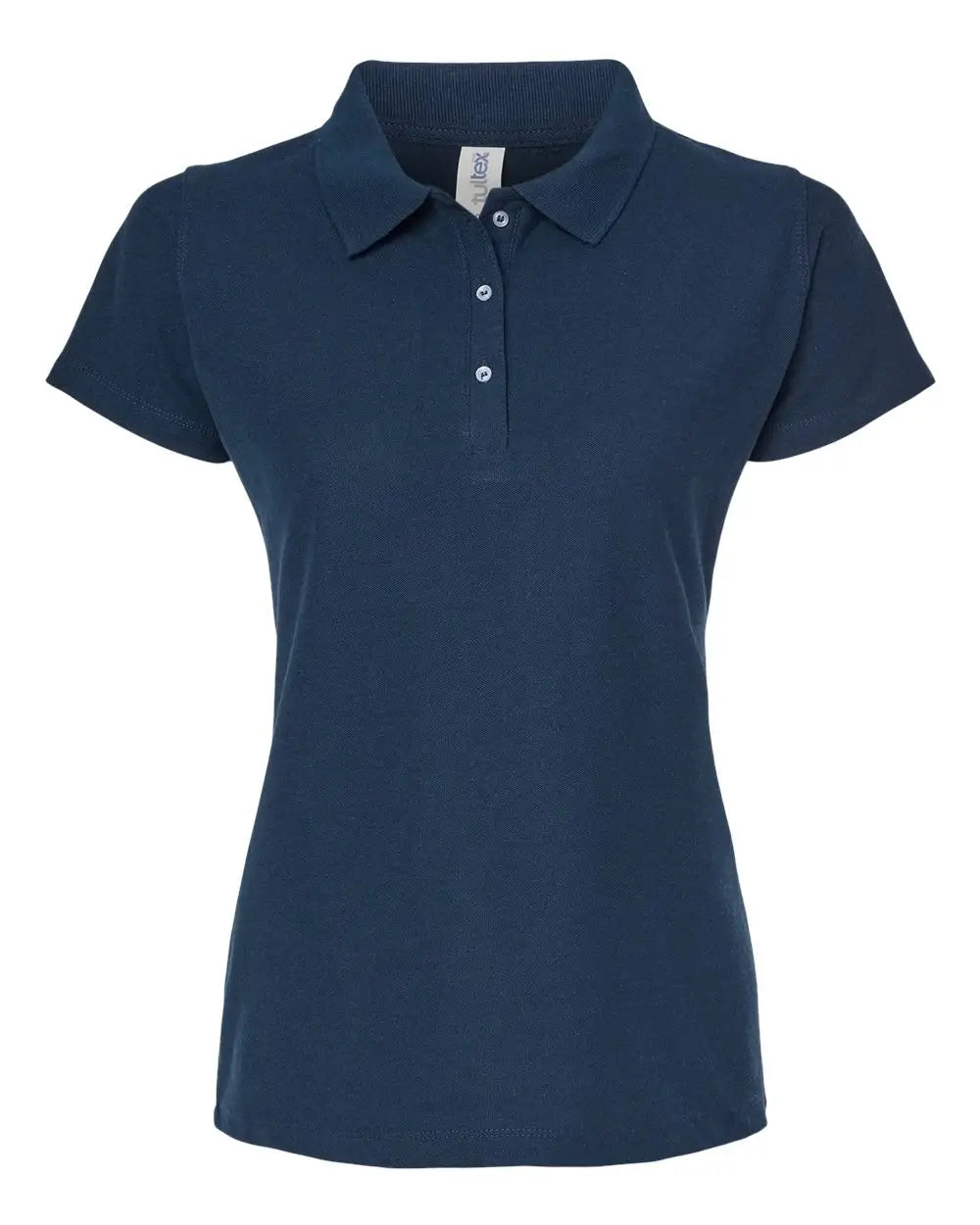 Tultex 401m Women’s 50/50 Sport Pique Polo - 401 - Navy - Ladies s
