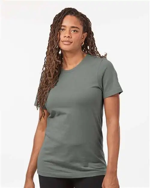 Tultex 502n Combed Cotton T-shirt - 602 - Charcoal Grey