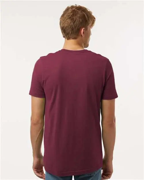 Tultex 502n Combed Cotton T-shirt - 602 - Maroon