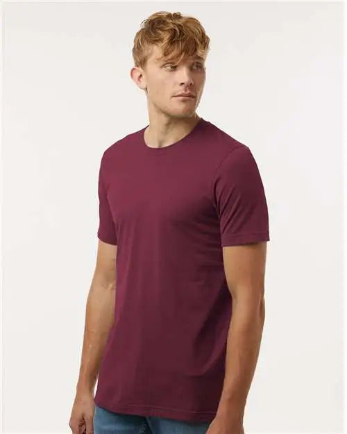 Tultex 502n Combed Cotton T-shirt - 602 - Maroon