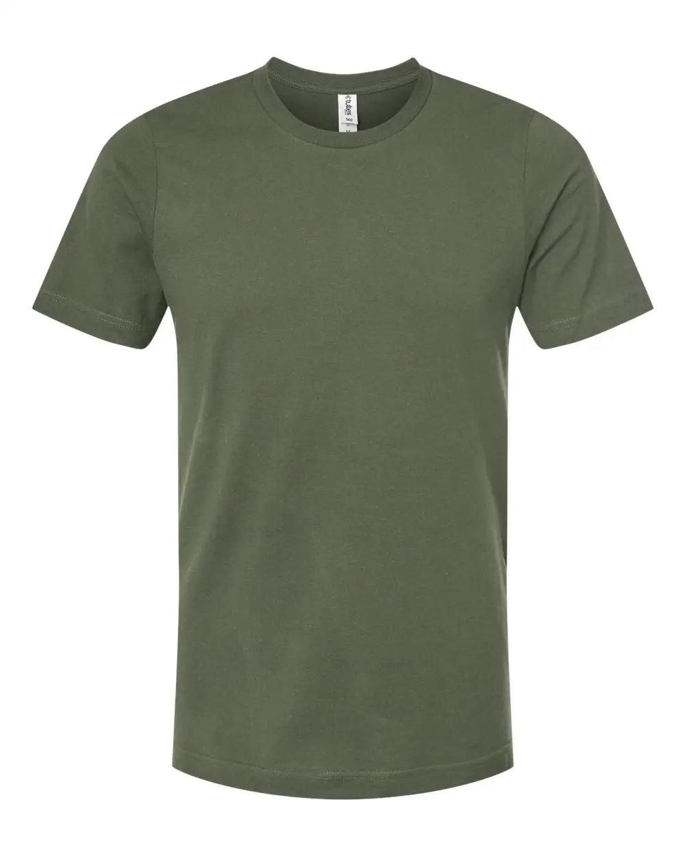 Tultex 502n Combed Cotton T-shirt - 602 - Military Green - Adult Xs