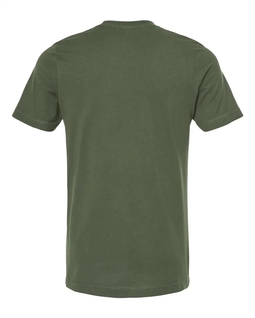 Tultex 502n Combed Cotton T-shirt - 602 - Military Green