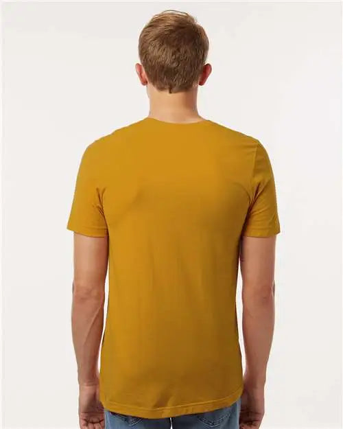 Tultex 502n Combed Cotton T-shirt - 602 - Mustard