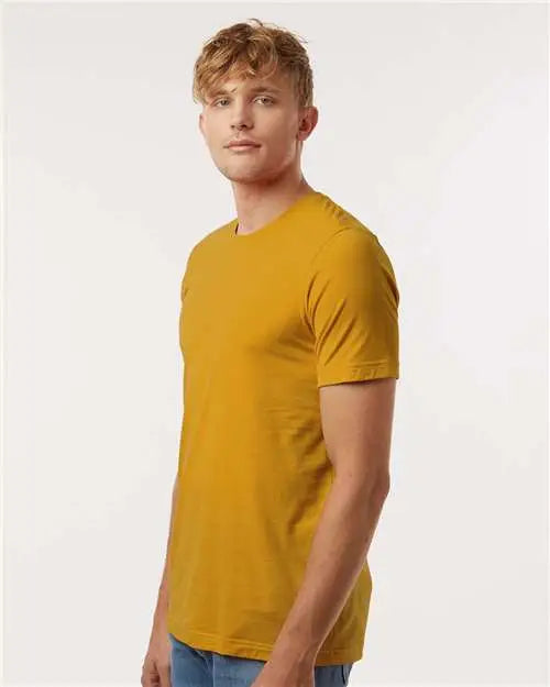 Tultex 502n Combed Cotton T-shirt - 602 - Mustard