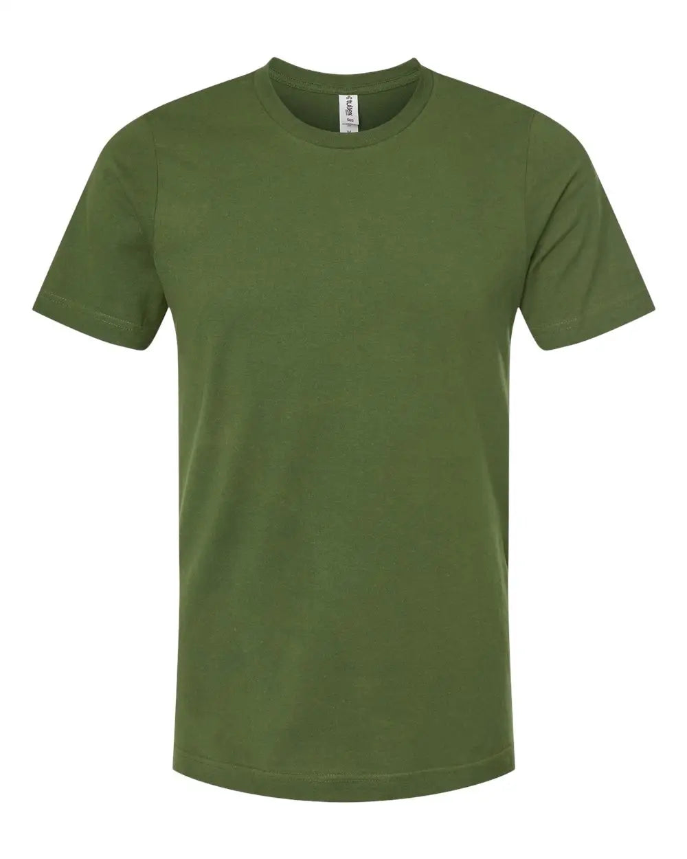 Tultex 502n Combed Cotton T-shirt - 602 - Olive Green - Adult Xs
