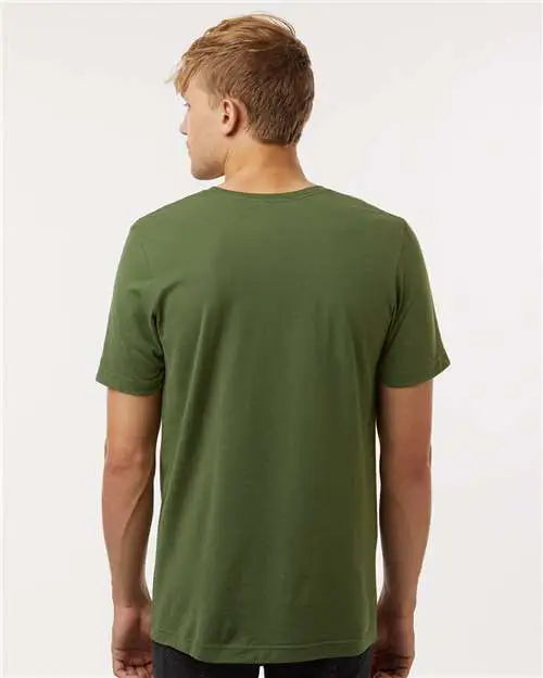 Tultex 502n Combed Cotton T-shirt - 602 - Olive Green