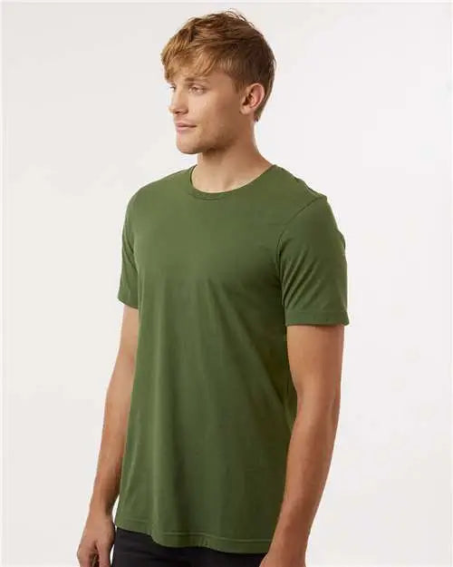 Tultex 502n Combed Cotton T-shirt - 602 - Olive Green