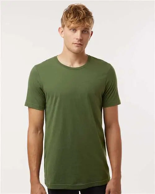 Tultex 502n Combed Cotton T-shirt - 602 - Olive Green