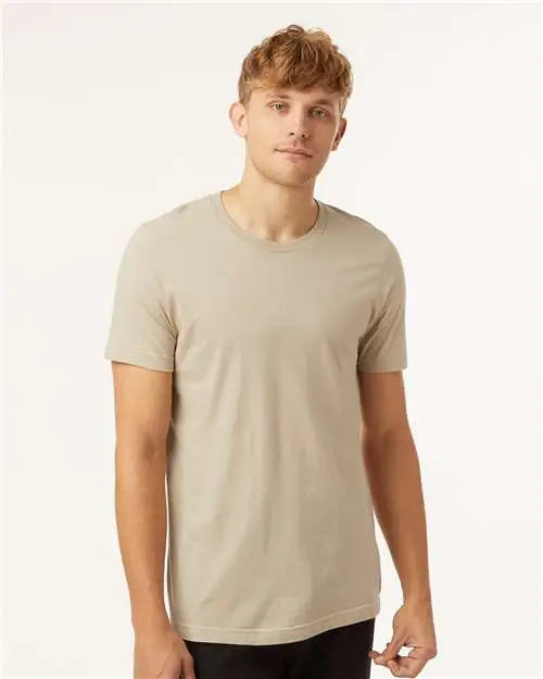 Tultex 502n Combed Cotton T-shirt - 602 - Tan