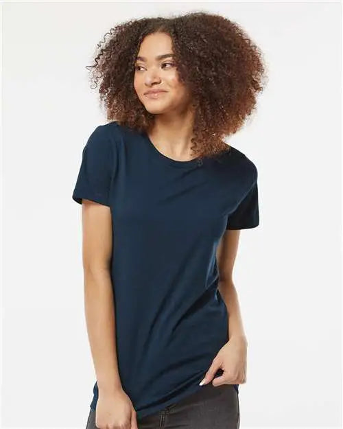 Tultex 516 Women’s Premium Cotton T-shirt - Navy