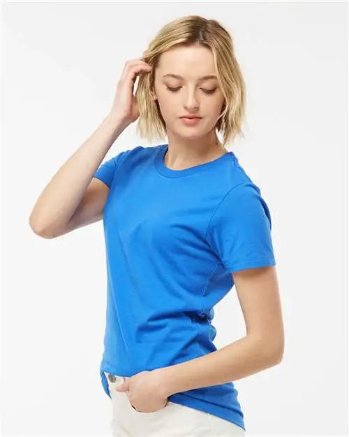 Tultex 516 Women’s Premium Cotton T-shirt - Royal