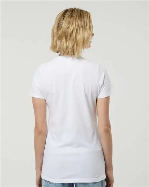 Tultex 516 Women’s Premium Cotton T-shirt - White