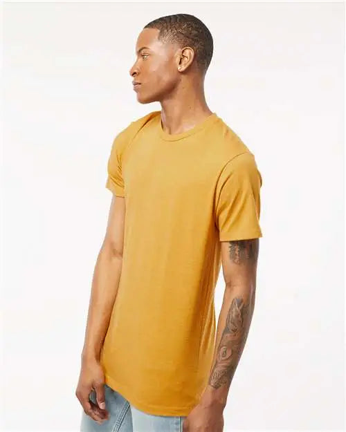 Tultex 541 Premium Cotton Blend T-shirt - Antique Gold Heather