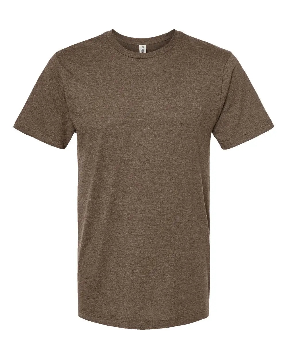 Tultex 541 Premium Cotton Blend T-shirt - Brown Heather