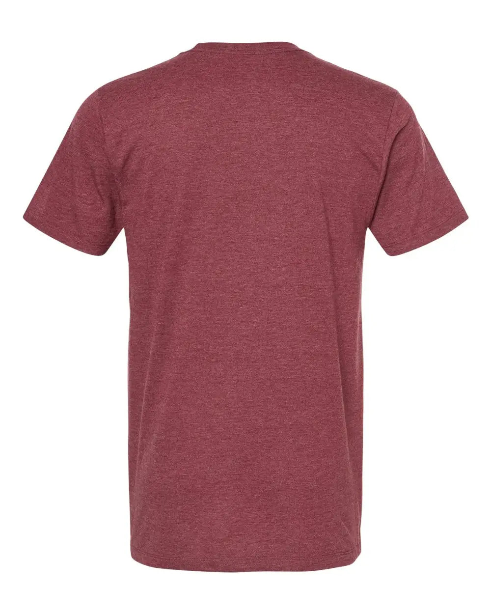 Tultex 541 Premium Cotton Blend T-shirt - Burgundy Heather