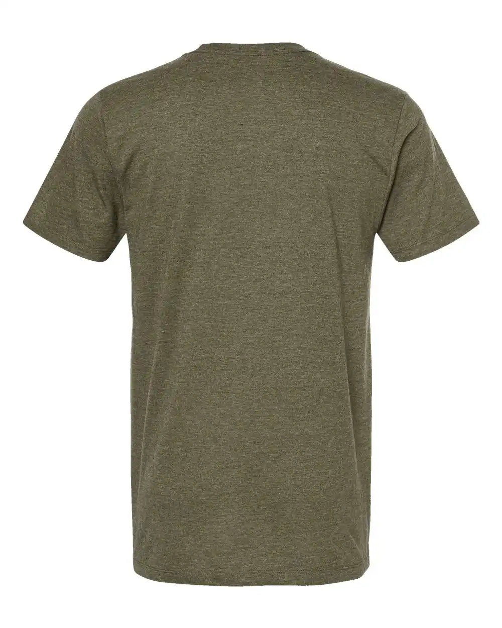 Tultex 541 Premium Cotton Blend T-shirt - Olive Heather - Xs