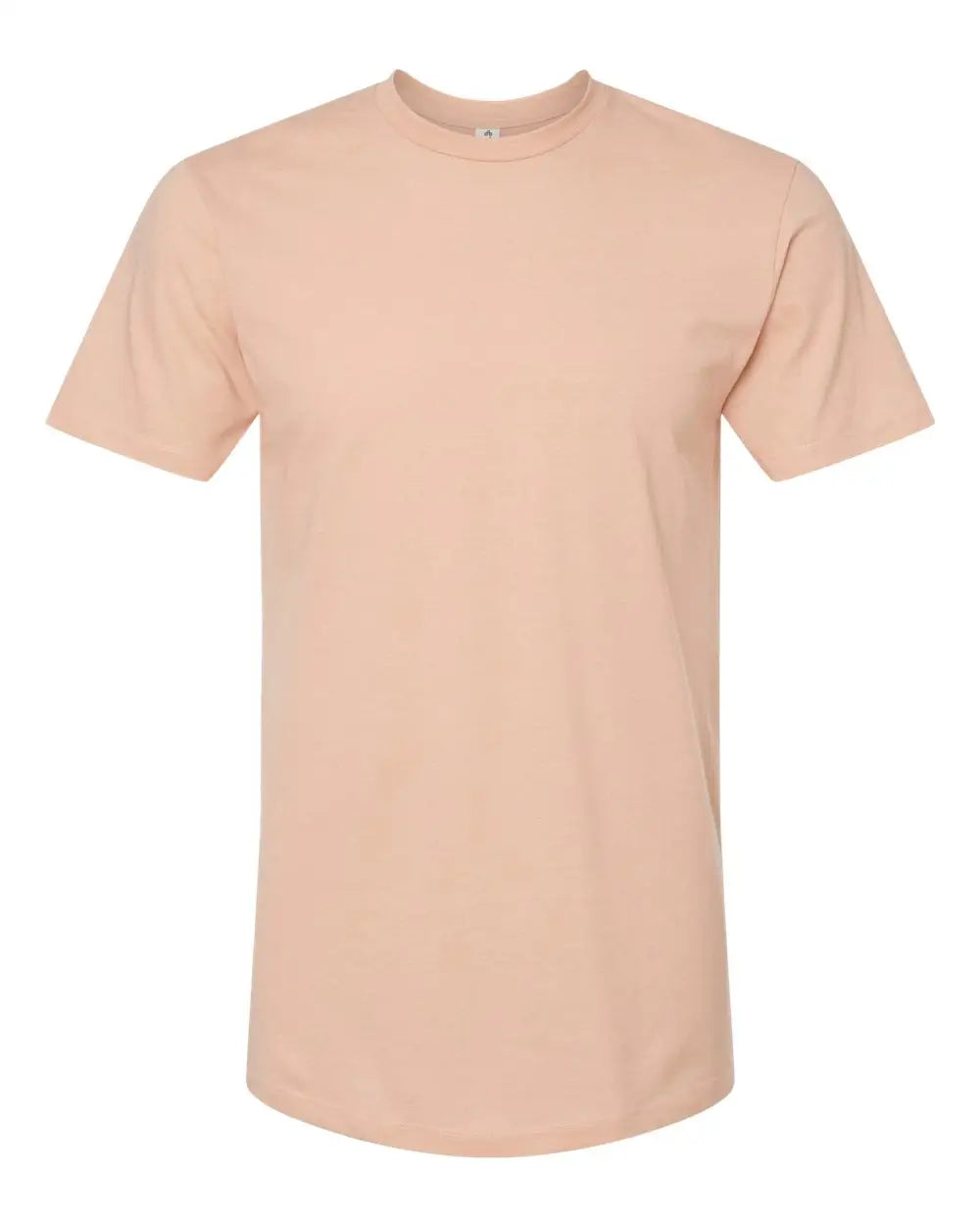 Tultex 541 Premium Cotton Blend T-shirt - Peach Heather - Orange / Xs