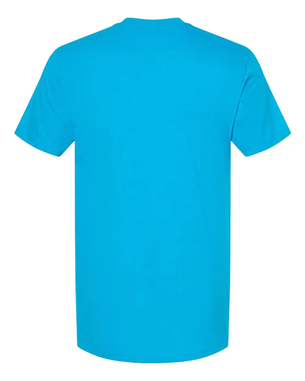 Tultex 541 Premium Cotton Blend T-shirt - Turquoise Heather - Xs