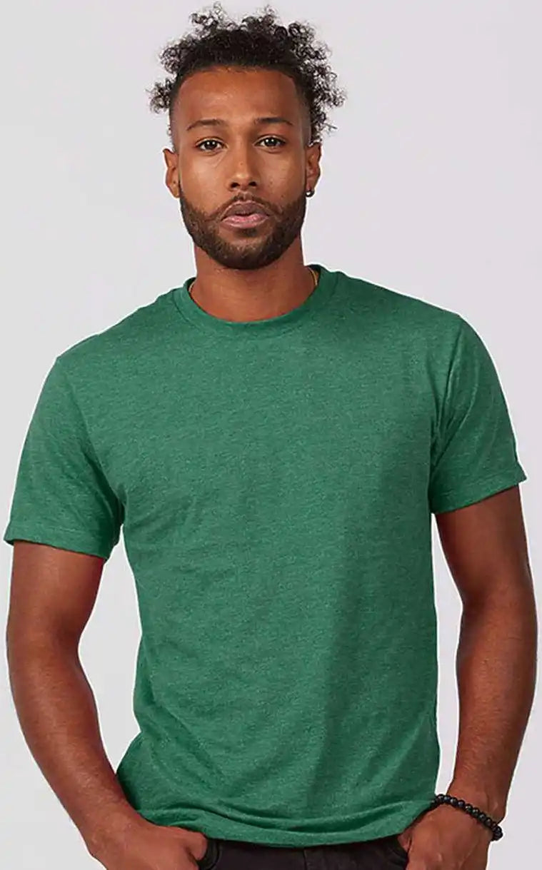 Tultex 541 Unisex Premium Cotton Blend T-shirt - Kelly Heather