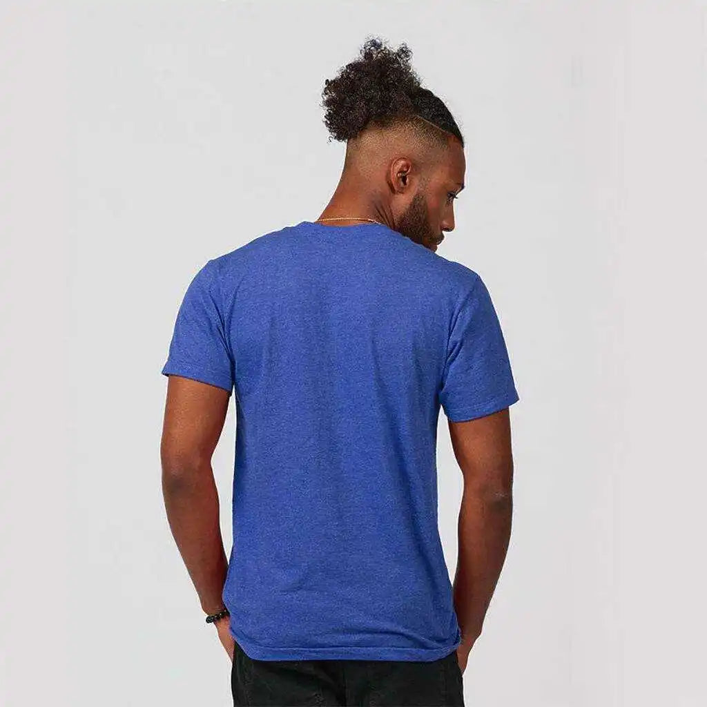 Tultex 541 Unisex Premium Cotton Blend t Shirt Royal Heather