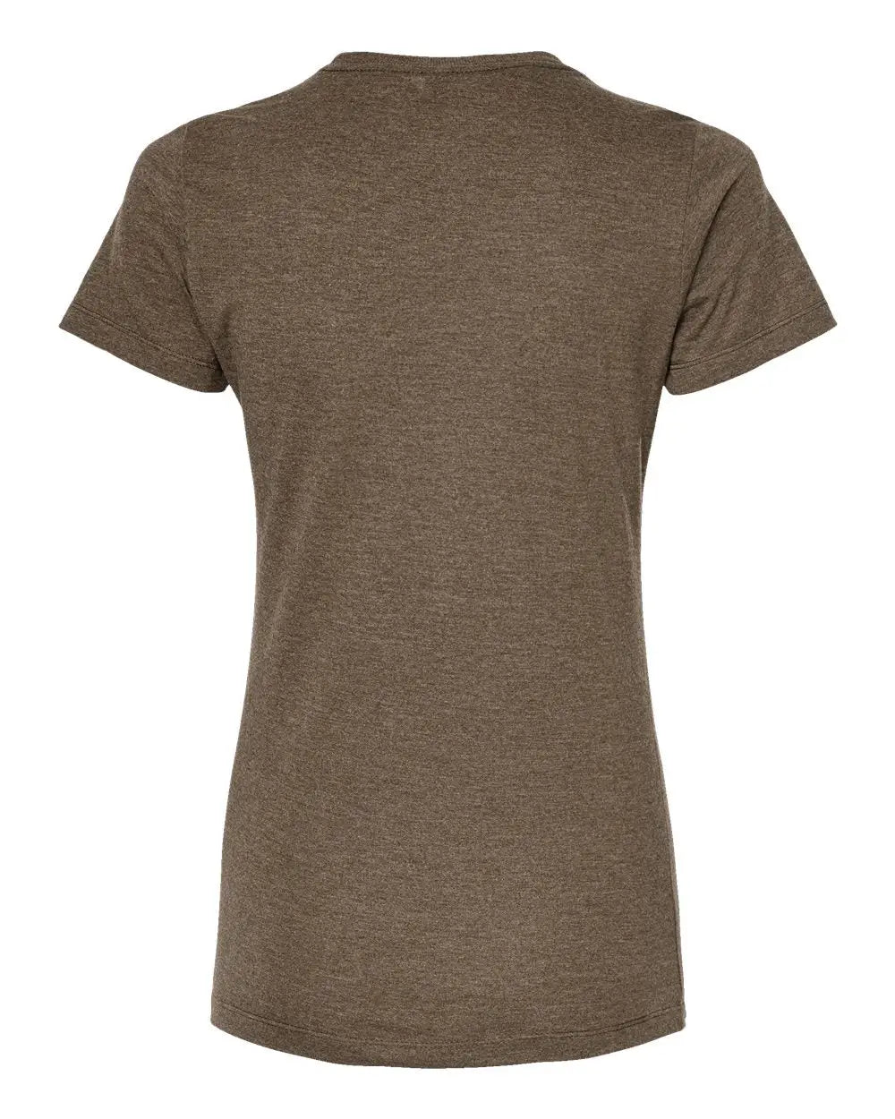 Tultex 542 Women’s Premium Cotton Blend T-shirt - Brown Heather