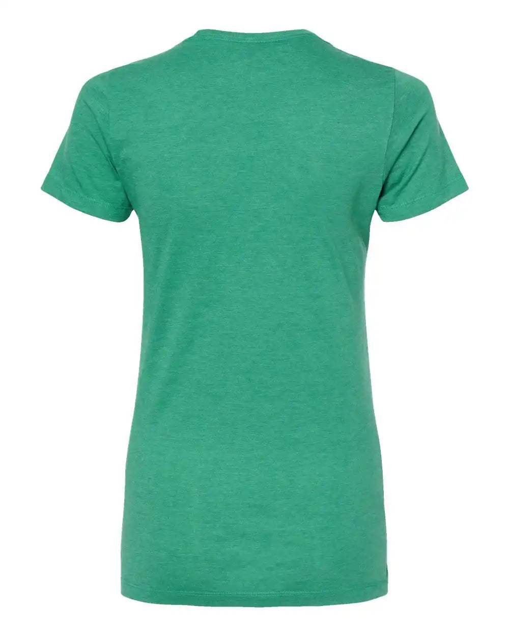 Tultex 542 Women’s Premium Cotton Blend T-shirt - Kelly Heather - Xs