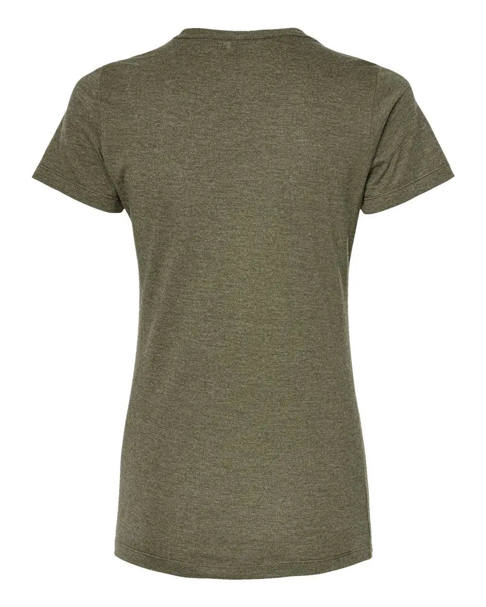 Tultex 542 Women’s Premium Cotton Blend T-shirt - Olive Heather