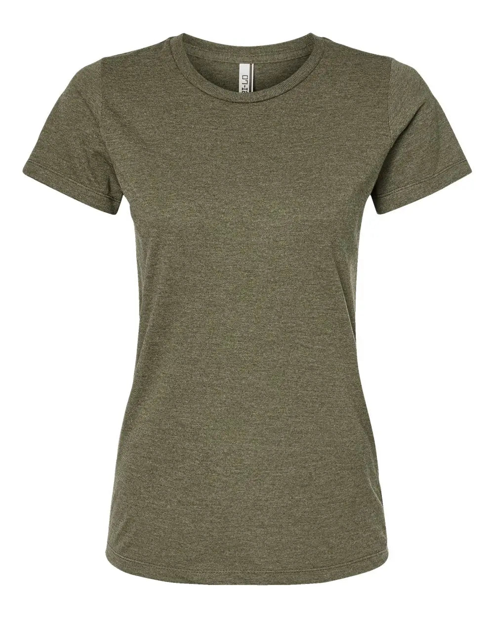Tultex 542 Women’s Premium Cotton Blend T-shirt - Olive Heather - Xs