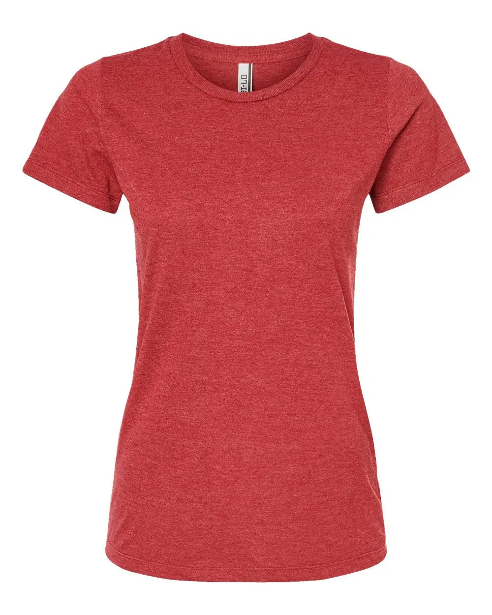 Tultex 542 Women’s Premium Cotton Blend T-shirt - Red Heather