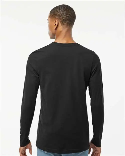 Tultex 591 Premium Cotton Long Sleeve T-shirt - Black